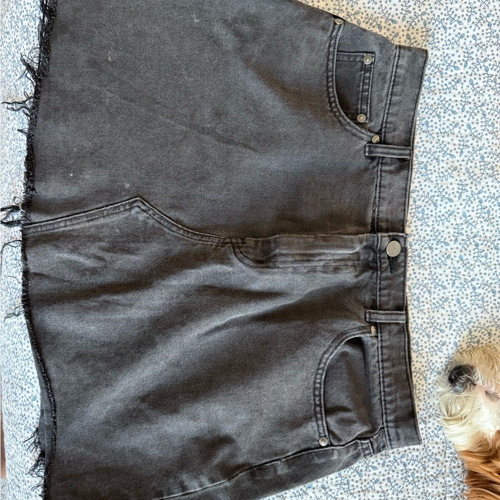 Sportsgirl Charcoal Denim Skirt